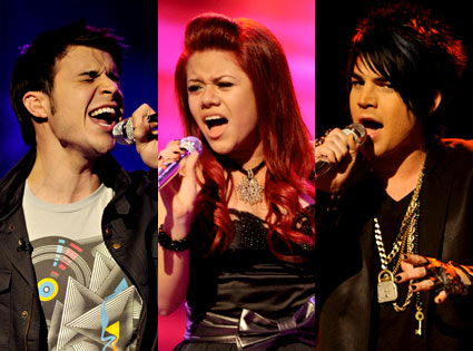 American Idol, Allison Iraheta, Kris Allen, Adam Lambert American Idol, Allison Iraheta, Kris Allen, Adam Lambert